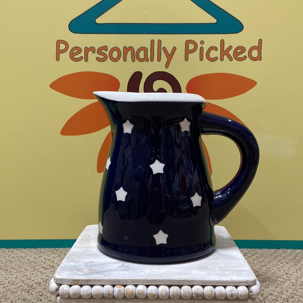 Terramoto Ceramic Patriotic Pitcher